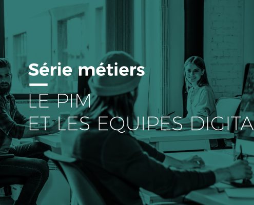 Equipes marketing digital dans open space, collaborent grâce au PIM Afineo