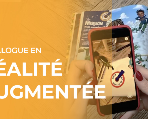 Le catalogue en réalité augmentée : exemple