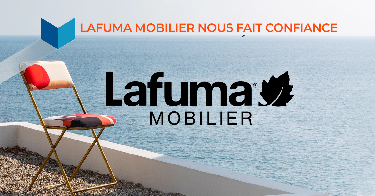 LAFUMA MOBILIER logo et produit en situation