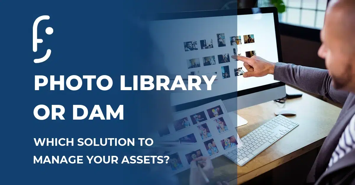 Comparison of a media library and DAM software for managing assets