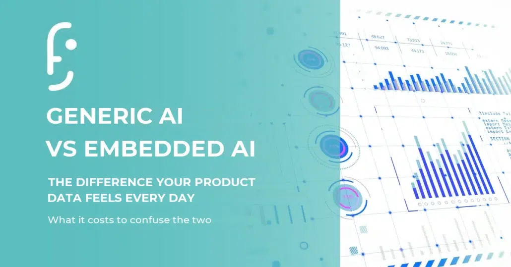 Generic AI vs AI built into the PIM: the difference for your product data